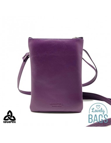 Bandolera lila per mòbil Lugupell - Panot