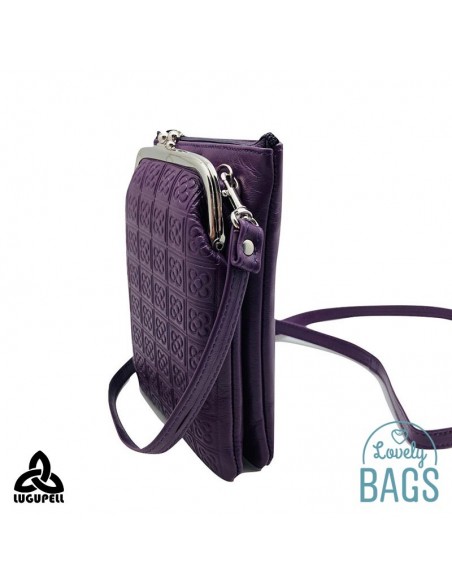 Bandolera lila para móvil Lugupell - Panot