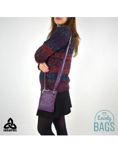 Bandolera lila para móvil Lugupell - Panot 2