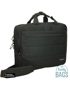 Mala para portátil 17 polegadas preta National Geographic - Pro