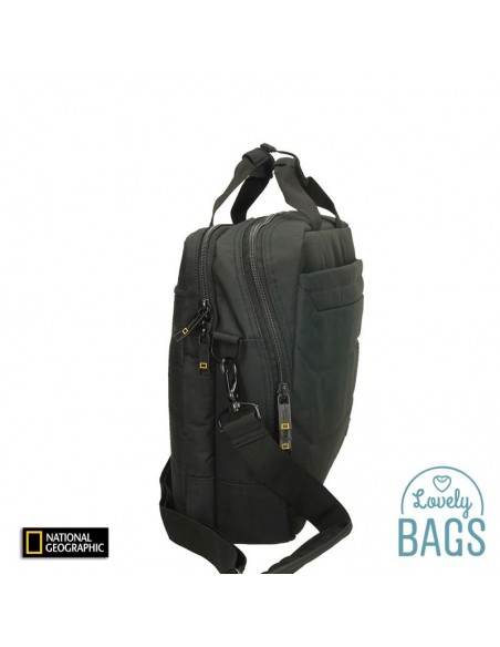 Mala para portátil 17 polegadas preta National Geographic - Pro