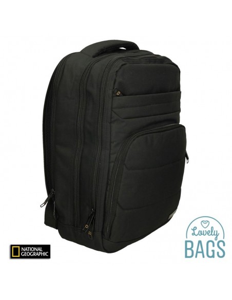 Motxilla impermeable negra gran per pc National Geographic - Pro