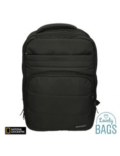 Mochila impermeable negra grande pc National Geographic - Pro 2