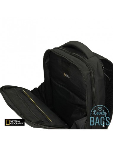 Mochila à prova de água preta grande pc National Geographic - Pro