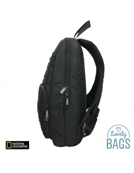 Motxilla impermeable negra National Geographic - Pro