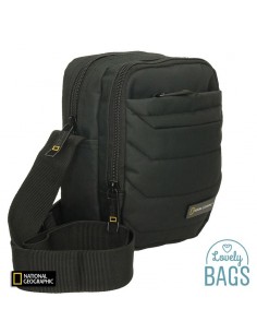 Bandolera impermeable negra pequeña National Geographic - Pro