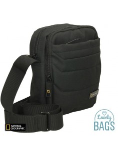 Bandolera impermeable negra National Geographic - Pro