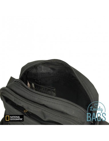 Bandolera impermeable negra National Geographic - Pro