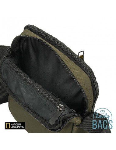 Bandolera impermeable caqui National Geographic - Pro