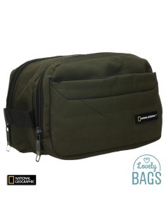 Necessaire cáqui à prova de água da National Geographic - Pro