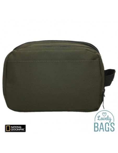 Necessaire cáqui à prova de água da National Geographic - Pro