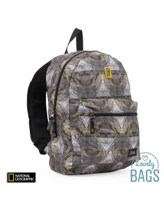Mochila estampada con RFID National Geographic - Globe Trotter