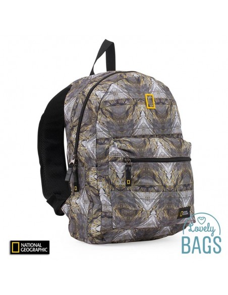 Mochila estampada con RFID National Geographic - Globe Trotter