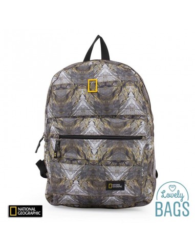 Mochila estampada com RFID National Geographic - Globe Trotter
