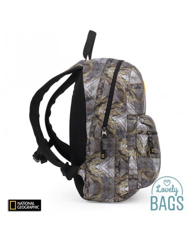 Mochila estampada com RFID National Geographic - Globe Trotter