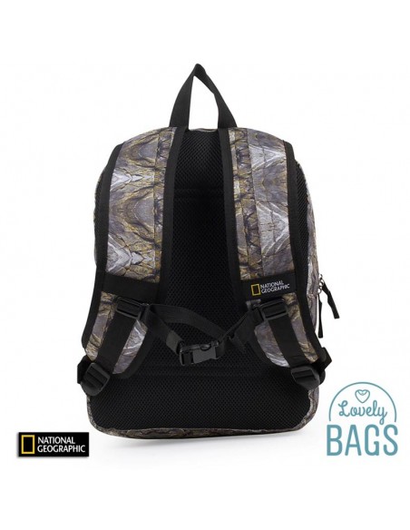 Mochila estampada com RFID National Geographic - Globe Trotter