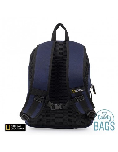 Mochila azul con RFID Blocker National Geographic - Globe Trotter