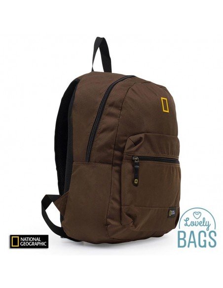 Motxilla caqui RFID Blocker National Geographic - Globe Trotter