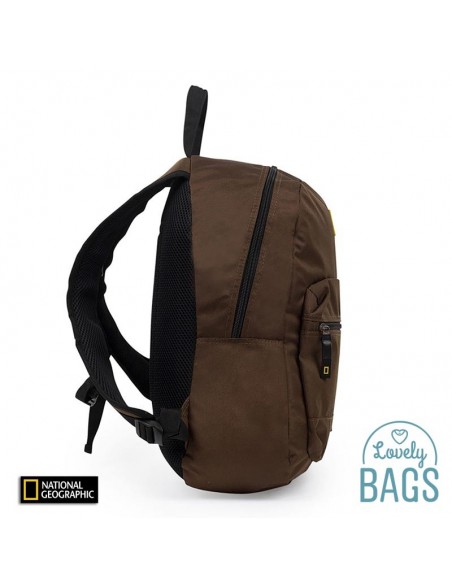 Mochila cáqui com RFID National Geographic - Globe Trotter