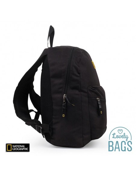 Mochila preta com RFID National Geographic - Globe Trotter