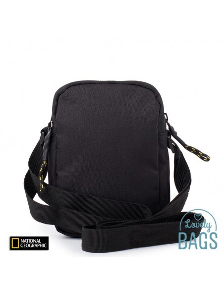 Bandolera petita negre 2 compart. National Geographic - New Explorer