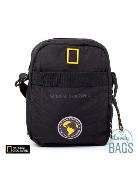 Bandolera negre 2 compartiment National Geographic - New Explorer