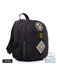 Mochila negra pequeña de nylon National Geographic - New Explorer