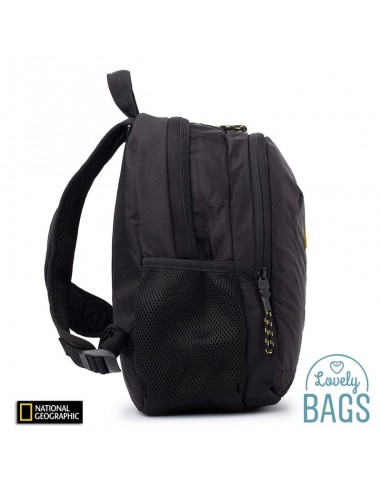 Mochila pequena de nylon preta National Geographic - New Explorer
