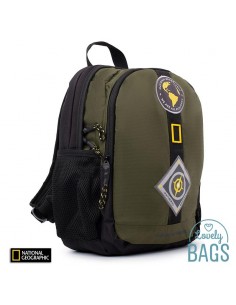 Mochila pequeña de nylon caqui National Geographic - New Explorer