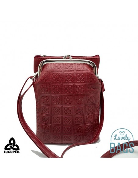 Bolso bandolera rojo cereza para móvil Lugupell - Panot