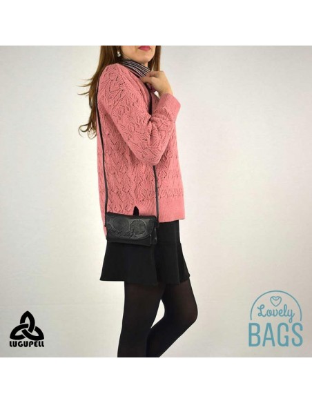 Mini tiracolo Lugupell preto