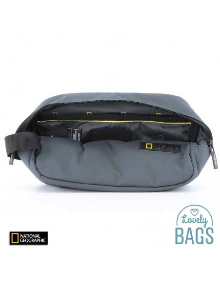 Necessaire cinzento ecológico National Geographic - Mutation