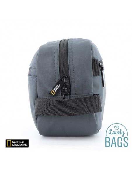 Necessaire cinzento ecológico National Geographic - Mutation