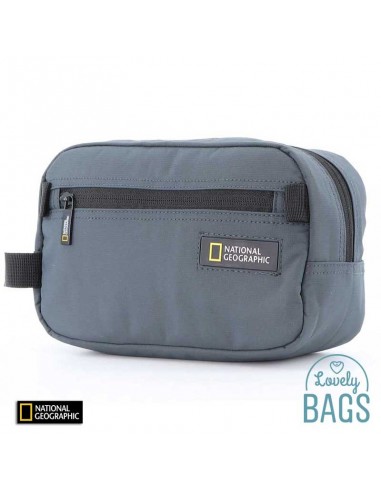 Necessaire cinzento ecológico National Geographic - Mutation