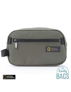 Necessaire verde caqui ecológico National Geographic - Mutation