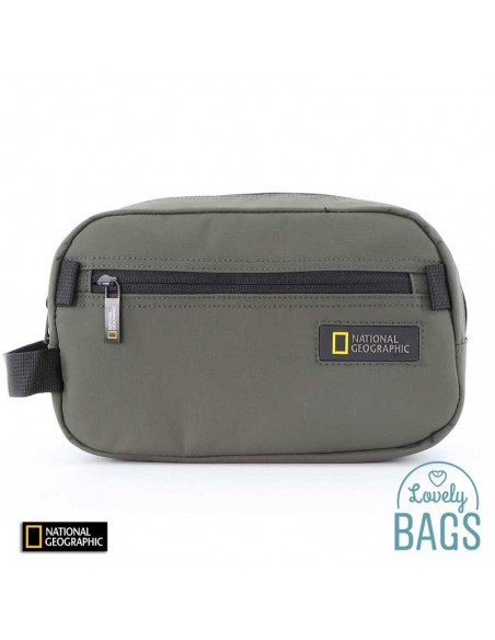 Neceser verde caqui ecológico National Geographic - Mutation
