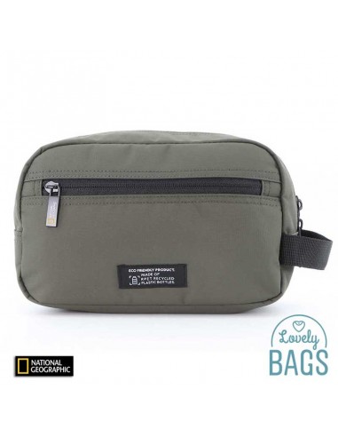 Necessaire verde caqui ecológico National Geographic - Mutation