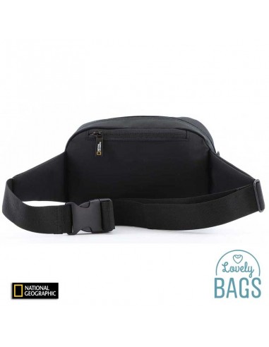 Bolsa de cintura preta ecológica da National Geographic - Mutação