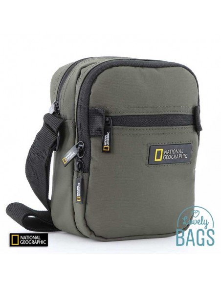 Bandolera verd caqui petita National Geographic - Mutation