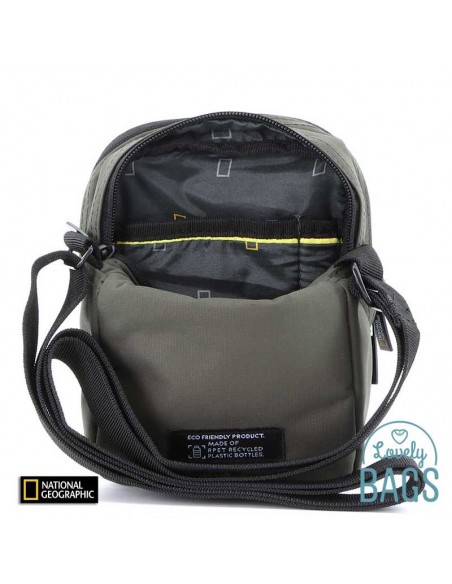 Bandolera verde caqui pequeña National Geographic - Mutation