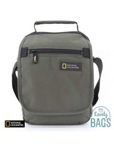 Bandolera caqui ecològica amb solapa National Geographic - Mutation