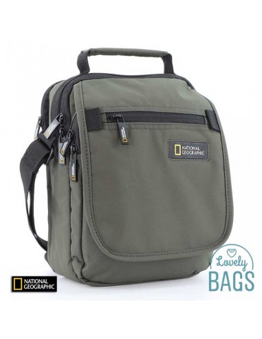 Tiracolo caqui ecológica com aba National Geographic - Mutation