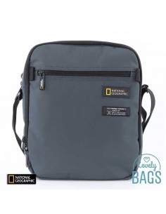 Bolsa tiracolo grande cinzenta ecológica National Geographic - Mutation