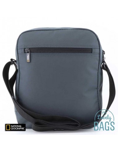 Bolsa tiracolo grande cinzenta ecológica National Geographic - Mutation