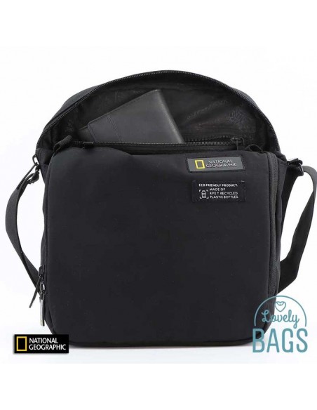 Bandolera negra grande ecológica National Geographic - Mutation