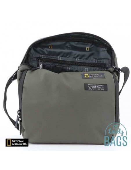 Tiracolo grande verde caqui ecológica National Geographic - Mutation