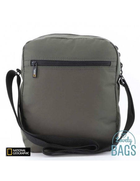 Tiracolo grande verde caqui ecológica National Geographic - Mutation