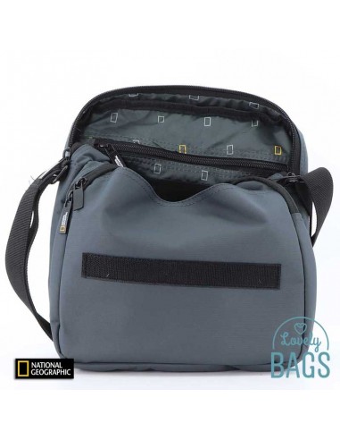Bandolera ecològica gran gris National Geographic - Mutation