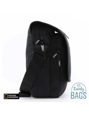 Bolsa tiracolo grande preta ecológica National Geographic - Mutation