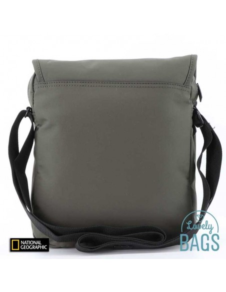 Bandolera ecològica gran verd caqui National Geographic - Mutation